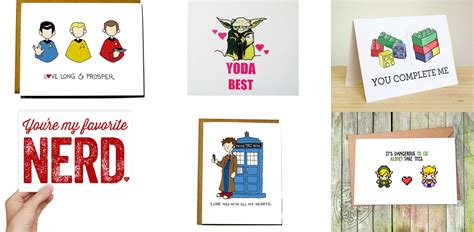 10 Geeky Valentines Day Cards