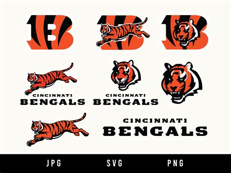 Cincinnati Bengals Logo Instant Download Svg Png  Etsy