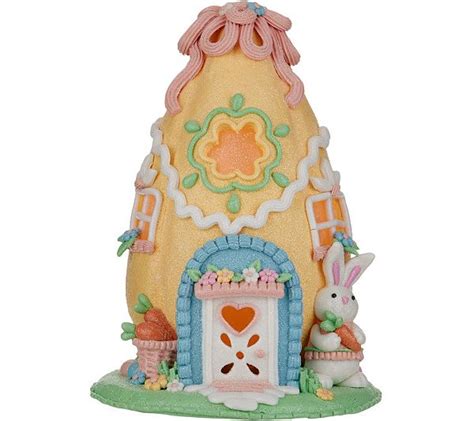 8 Illuminated Easter Egg Cottage By Valerie — In 2020 Easter