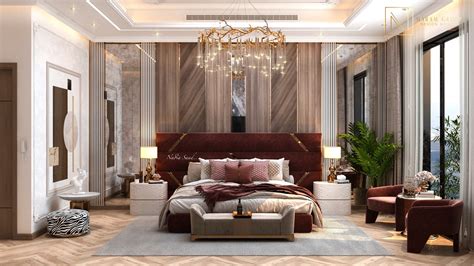 Luxury Master Bedroom Design In Kuwait City On Behance