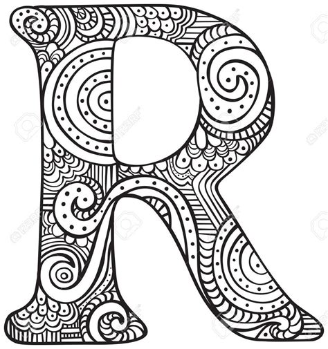 Letter A Coloring Sheet - BLETERU