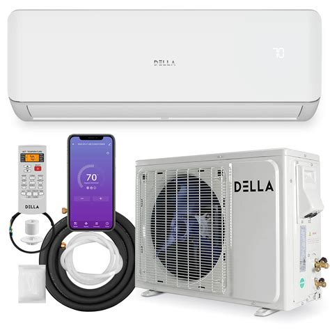 Buy Della Btu Wifi Enabled Mini Split Air Conditioner Heater