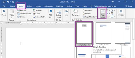 How To Insert Text Box In Word Online Wearnanax
