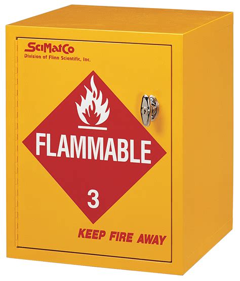 Flinn Scimatco Benchtop Flammables Cabinet Flinn Scientific