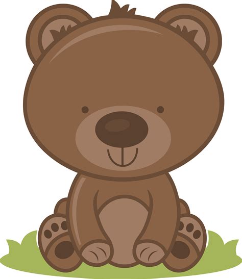 Baby Bear Baby Beaver Cute Clipart Animals For Kids