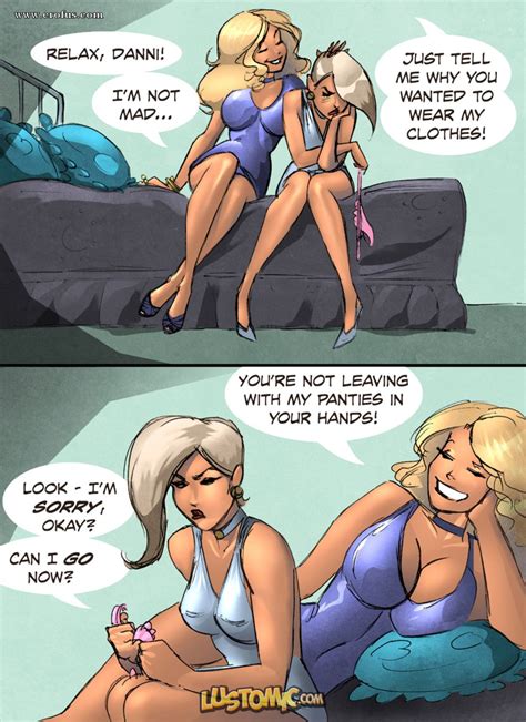 Page 8 Lustomic Comics Danni Caught In The Panty Drawer Erofus