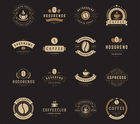 16 Coffee Logotypes And Badges Creative Daddy