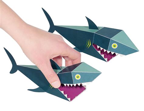 Sea Animals Paper Toys Pukaca