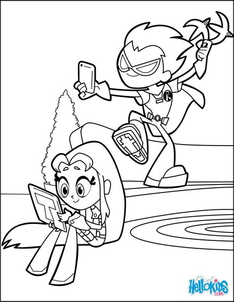 Dibujos Para Colorear De Los Jovenes Titanes : Dibujos de Teen Titans