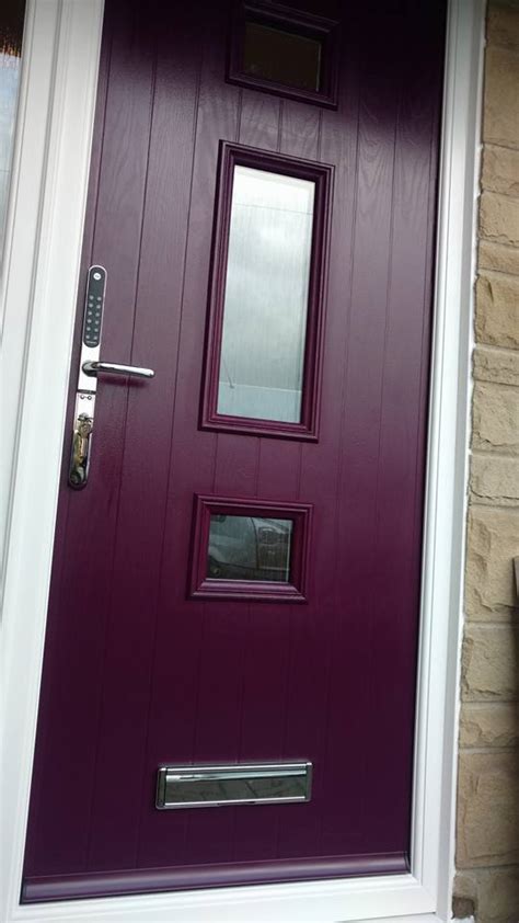 Plum Composite Door Fitted In Chesterfield Design Yours Today