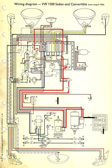 Wiring diagrams may follow different standards depending on the country they are going to be used. TheSamba.com :: Type 1 Wiring Diagrams