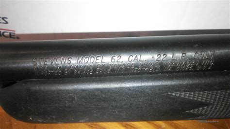 STEVENS MODEL 62 BLUE/SYNTHETIC 22L... for sale at Gunsamerica.com