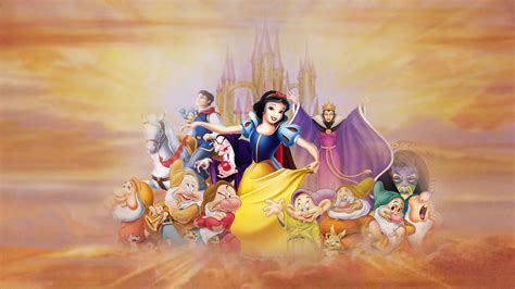 Snow White And The Seven Dwarfs Wallpaper By Thekingblader995 On Deviantart