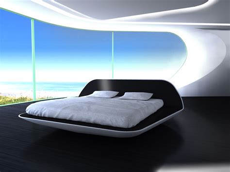 Futuristic Bed Футуристическая мебель Футуристический интерьер