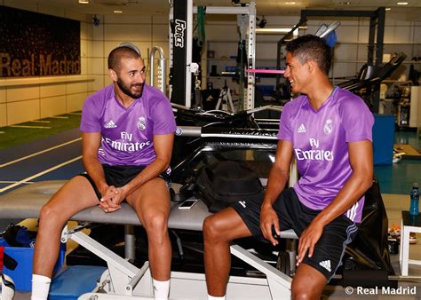 Featuring home, away, and third style jerseys, you can wear any style of your favourite team's kit, and even have matching shorts and socks to wear at your own. Real Madrid 16-17 Training Kits Released - Footy Headlines