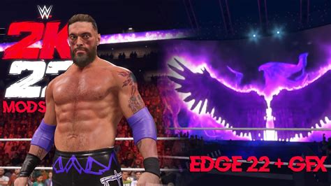 Wwe 2k22 Mods Edge 22 With Short Hair Judgment Day 22 Graphics