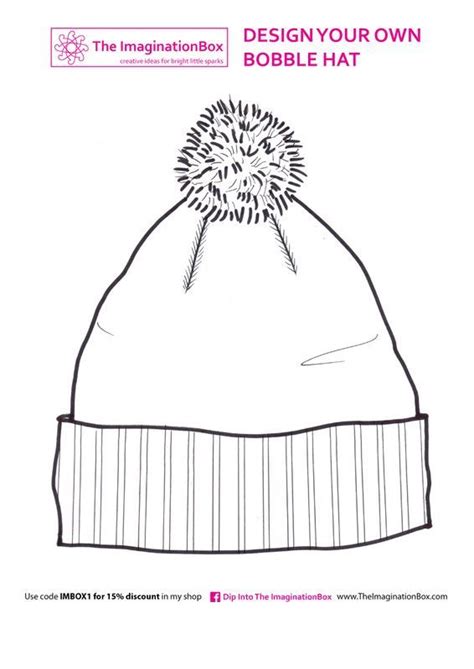 Bobble Hat Free Template Arts And Crafts For Kids Art Activities For