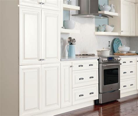 Kitchen cabinets glaze and distress 5 distressed kitchen. Alpine White Maple Cabinets - Homecrest Cabinetry