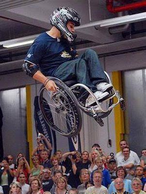 Crazy Sports Extreme Wheelchair Athlete Wheelchair Sports