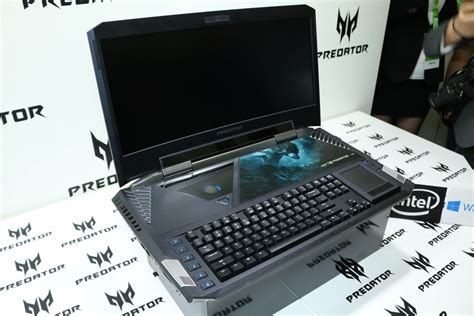 Acer Predator 21 X Gaming Notebook Mit Gebogenem 21 Zoll Display