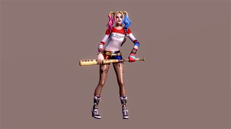 Harley Quinn 3d Model By Toan Le Fortisfortunaadiuvat [b5496f3] Sketchfab