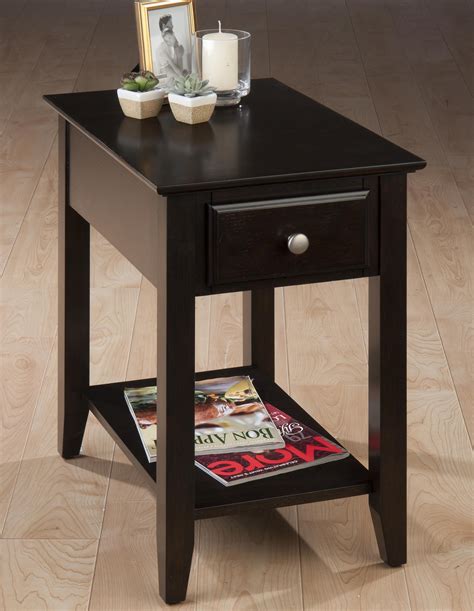 Narrow End Table With Drawers Ideas On Foter