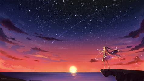How to add an animated wallpaper for your android mobile phone. Loneliness Sunset 4k Anime Wallpapers - Wallpaper Cave