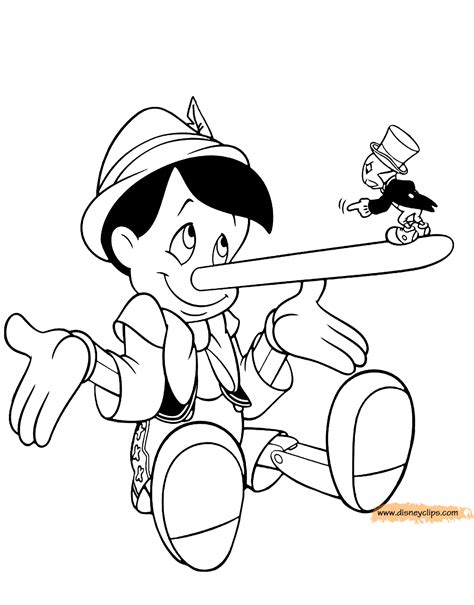 Pinocchio Coloring Pages 2