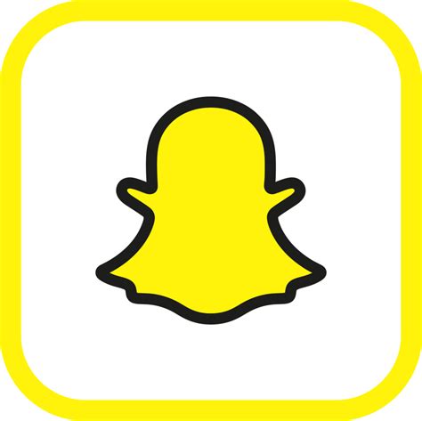 Snapchat Logo Icono Social Medios De Comunicación Icono 23741099 Png