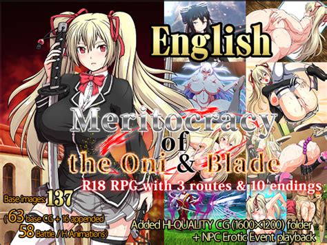 Meritocracy Of The Oni Blade Eng Post Hentai