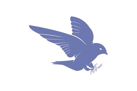 Flying Bird Logo Graphic By Wangs · Creative Fabrica