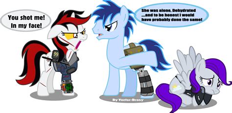 You Shot Me By Vector Brony On Deviantart