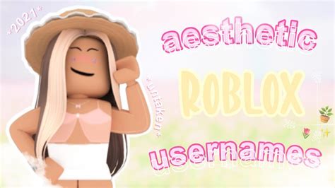 25 Aesthetic Roblox Usernames UNTAKEN 2021 YouTube