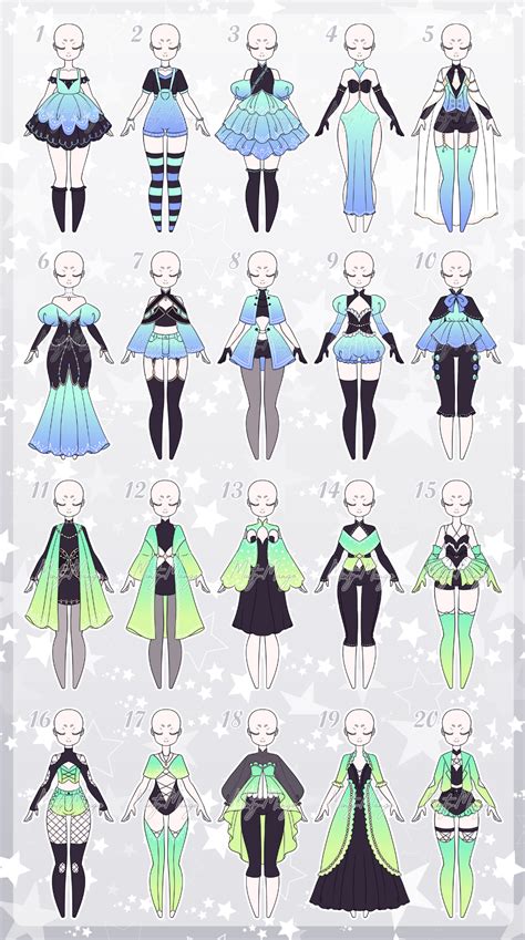 Outfit Adoptable Batch 133 Open By Minty Mango On Deviantart Dress