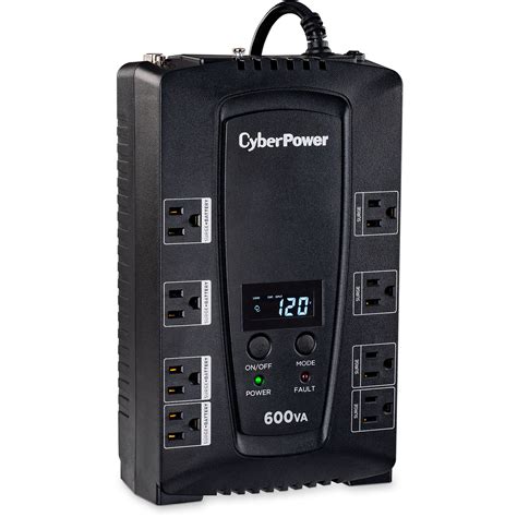 Cyberpower Cp600lcd Intelligent Lcd Uninterruptible Cp600lcd Bandh