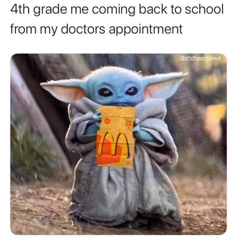 But then more memes cropped up when the child nearly committed genocide as he ate the frog lady's eggs. The 50 Best And Funniest Baby Yoda Memes | 50 Best- Part 5