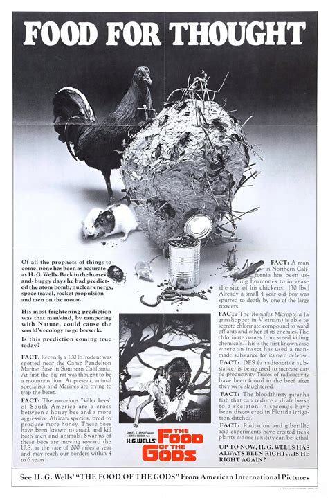 How to make food for the gods preheat oven to 300°f. The Food of the Gods (1976) - Posters — The Movie Database ...