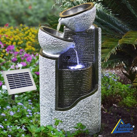 Buy Solar Water Feature Cascade Water Feature Granit Pills And S
