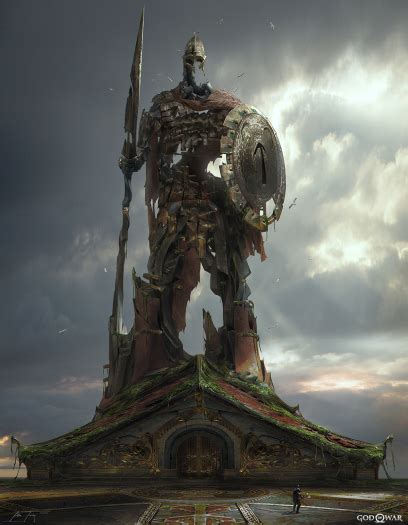 God Of War 2018 Statue Of Tyr
