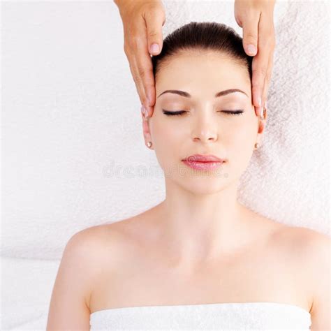 Woman Having Massage Of Body In Spa Salon Stock Image Image Of Massaging Girl 44755799
