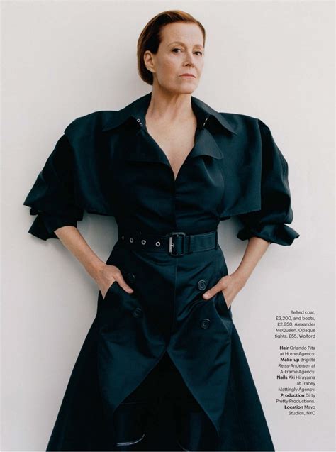 Sigourney Weaver In The Sunday Times Style July 2023 Hawtcelebs