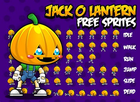 2d game art free download. Jack o' Lantern - Free Sprite | OpenGameArt.org
