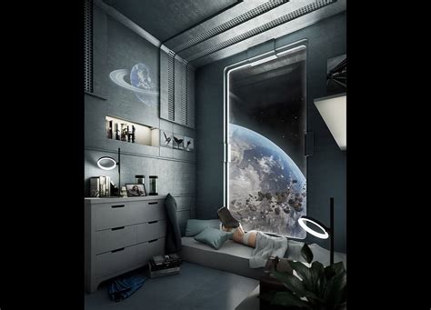 New Earth A Space Habitat Interior Room I Made In Ue4 Concept By Tom
