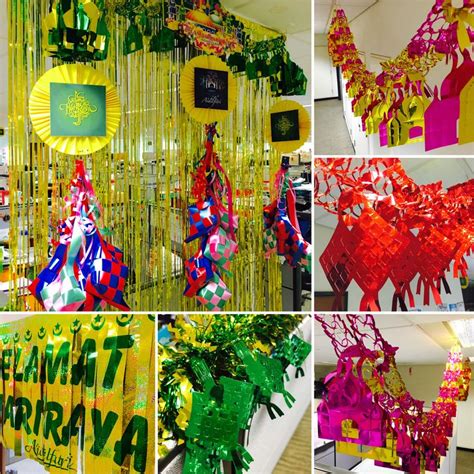 Decoration Hari Raya Aidilfitri Office Coach Carvalhal