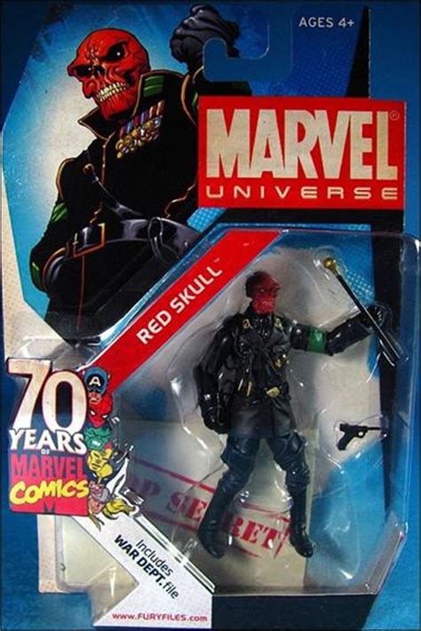 Marvel Universe Red Skull Jan 2009 Action Figure By Hasbro