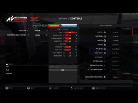 Assetto Corsa Competizione PS4 T300 Setting YouTube