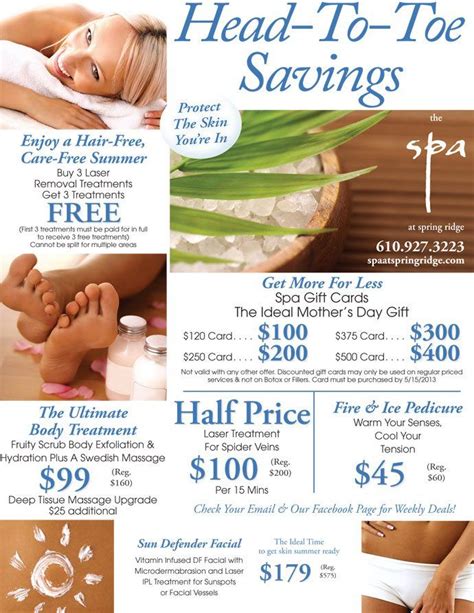 Spa At Spring Ridge Specials Medspa Wyomissing Spa Treatyourself Skincare Spaspecials