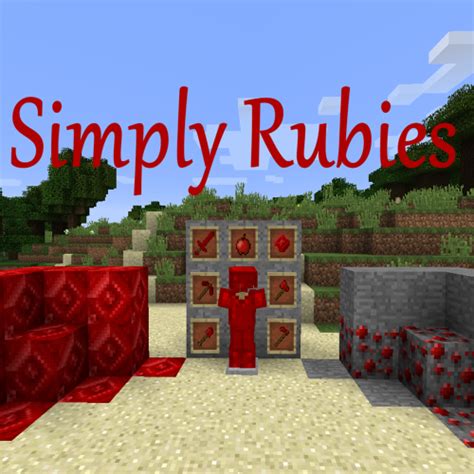Simply Rubies Minecraft Mods Curseforge