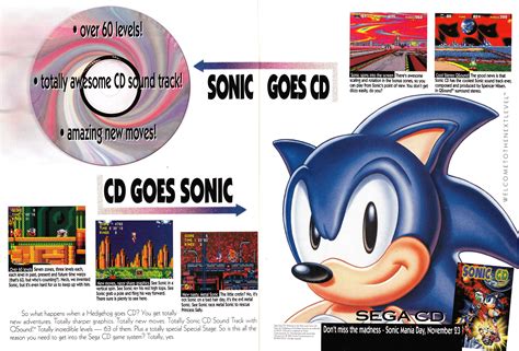 Video Game Ad Of The Day Sonic The Hedgehog Cd
