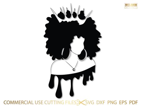 queen crown drip svg black woman crown svg melanin svg afro etsy canada images and photos finder